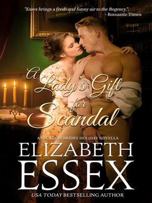cover image of A Lady's Gift for Scandal